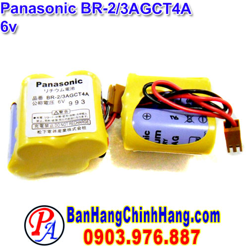 Pin Panasonic BR-2/3AGCT4A 6V